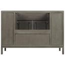 Signature Hardware Grey Wash 48 in. Floor Mount Vanity 