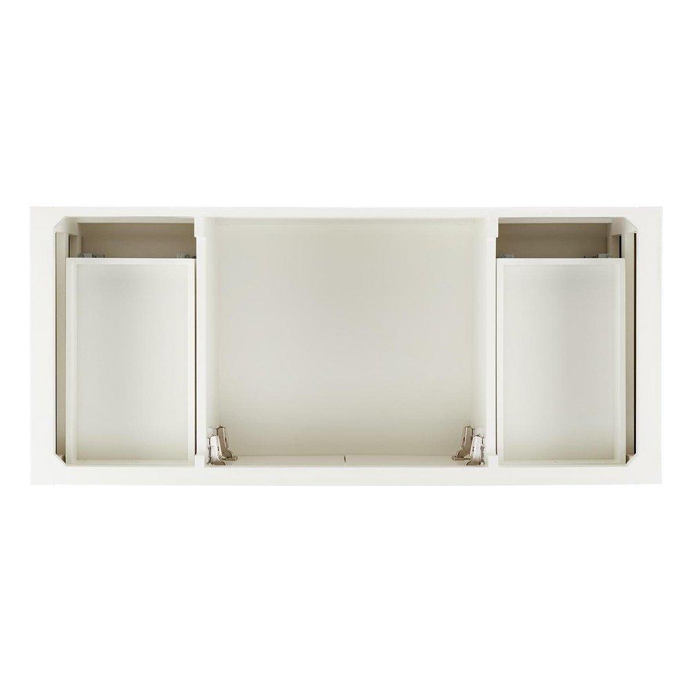 Signature Hardware White 48 in. Floor Mount Vanity 