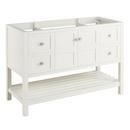 Signature Hardware White 48 in. Floor Mount Vanity 