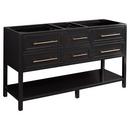 Signature Hardware Black 60 in. Floor Mount Vanity 