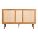 Signature Hardware Natural Teak 60-1/8 in. Floor Mount Vanity 