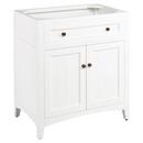 Signature Hardware White 30 in. Floor Mount Vanity 