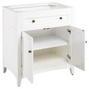 Signature Hardware White 30 in. Floor Mount Vanity 