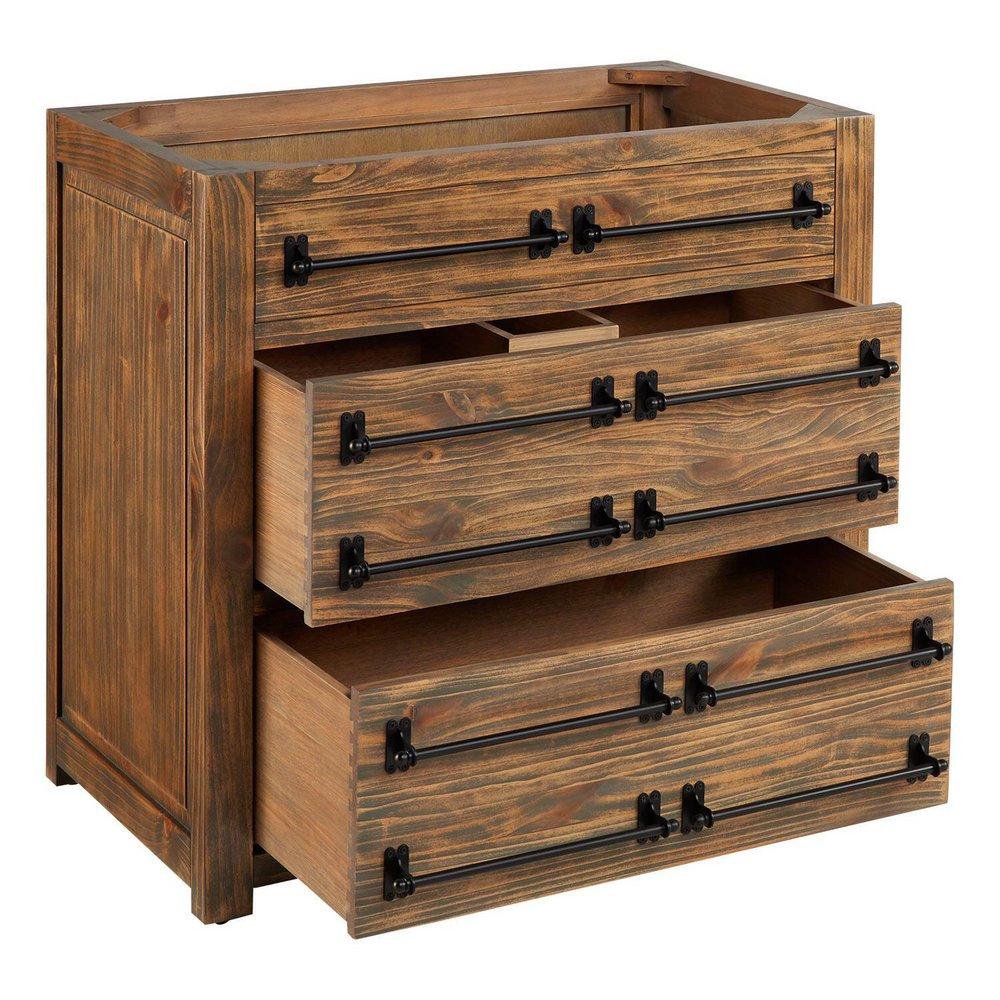 Signature Hardware Grey Wash 72 in. Floor Mount Vanity 