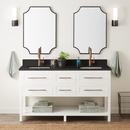 Signature Hardware Bright White 60 in. Floor Mount Vanity 