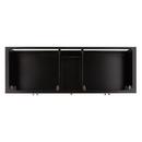 Signature Hardware Black 60 in. Floor Mount Vanity 