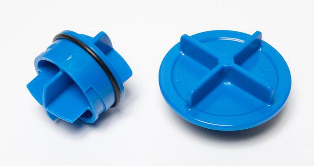 Dearborn Blue Rubber Test Plug 