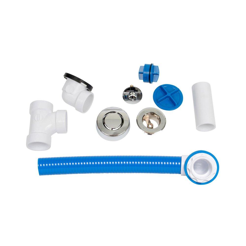 Dearborn Chrome Plastic Push-Pull Drain 