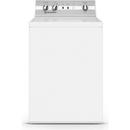 Speed Queen White 25-5/8 in. 3.2 cu. ft. Electric Stainless Steel Top Load Washer 