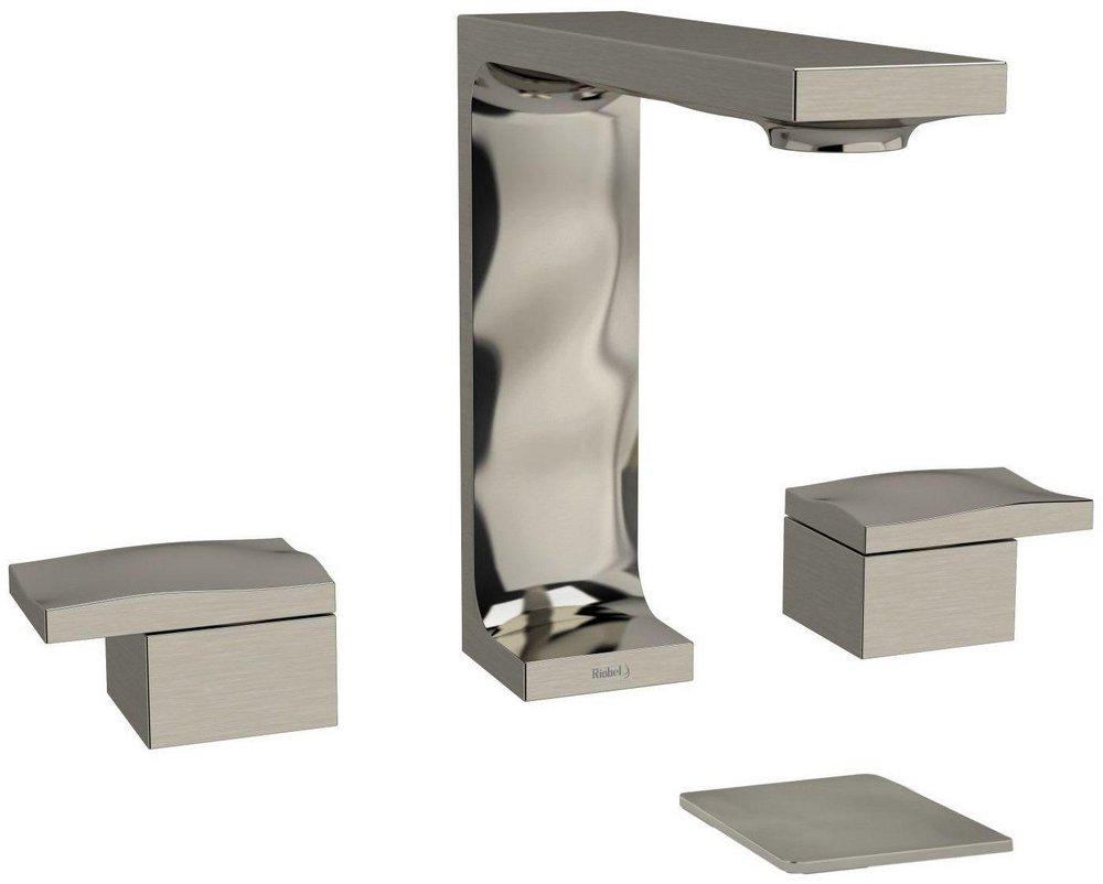 Riobel Brushed Nickel Two Handle Widespread Bathroom Sink Faucet 