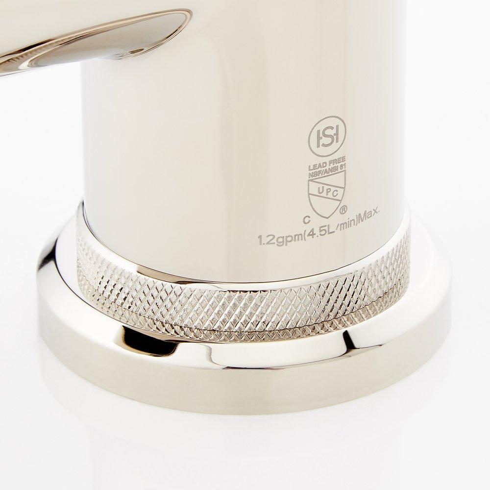 Signature Hardware Brushed Nickel Single Handle Bathtub & Shower Faucet (Trim Only) 