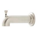 Signature Hardware Brushed Nickel 5-3/4 in. Brass Tub Spout 