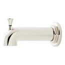 Signature Hardware Polished Nickel 5-3/4 in. Brass Tub Spout 