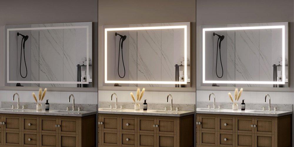 56 x 36 in. Retangular LED Mirror 