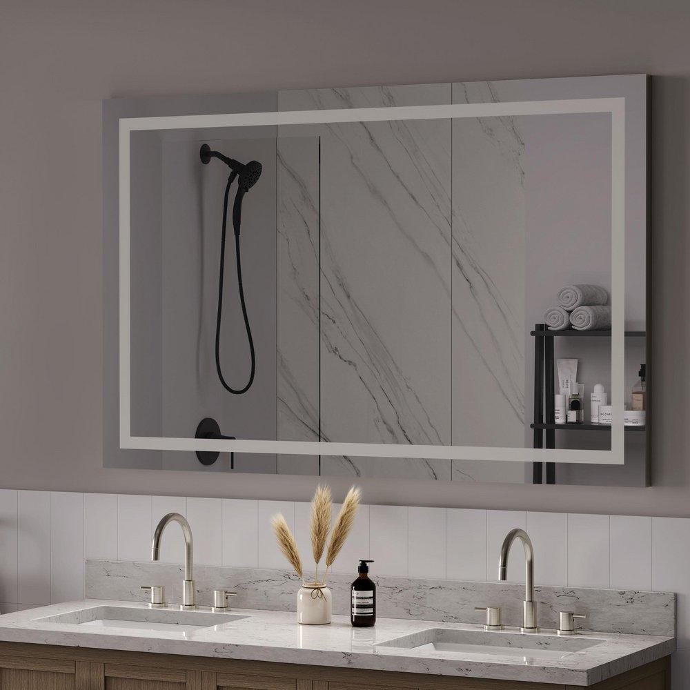 56 x 36 in. Retangular LED Mirror 