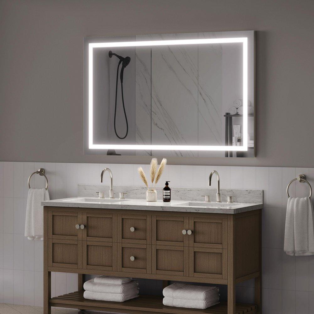 56 x 36 in. Retangular LED Mirror 