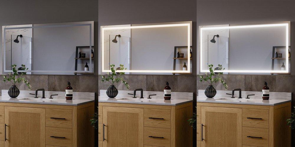 48 x 24 in. Retangular LED Mirror 