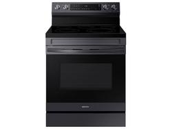 29-15/16 in. 6.3 cu. ft. 5-Burner Radiant Freestanding Range in Fingerprint Resistant Black Stainless Steel