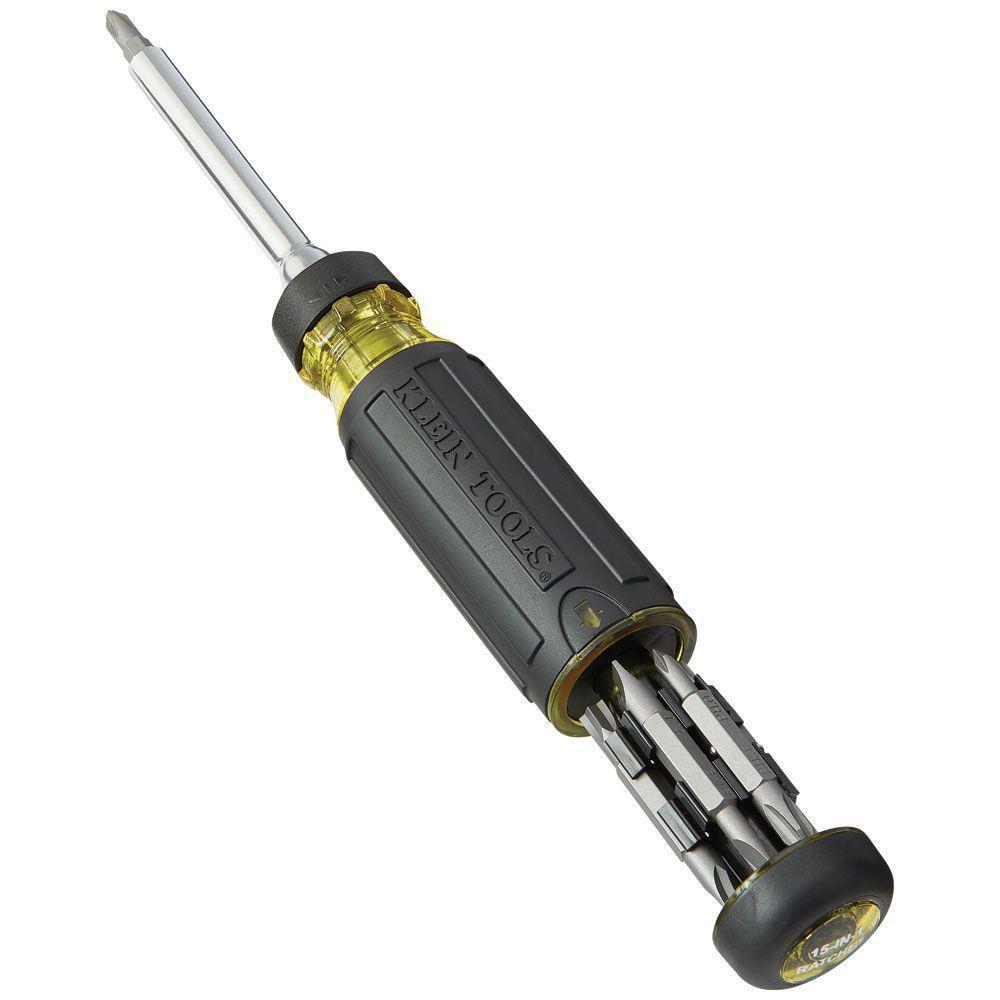 Multi-bit 15 Piece Screwdriver 