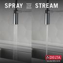 Delta Faucet Chrome Single Handle Pull Down Kitchen Faucet 