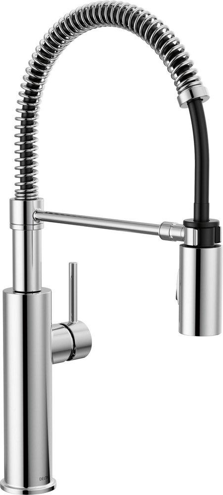 Delta Faucet Chrome Single Handle Pull Down Kitchen Faucet 