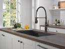 Delta Faucet Venetian Bronze Single Handle Pull Down Kitchen Faucet 