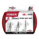 Diablo Tools 1/2 - 1-1/8 in. Hex Drill Bit 3-Piece 