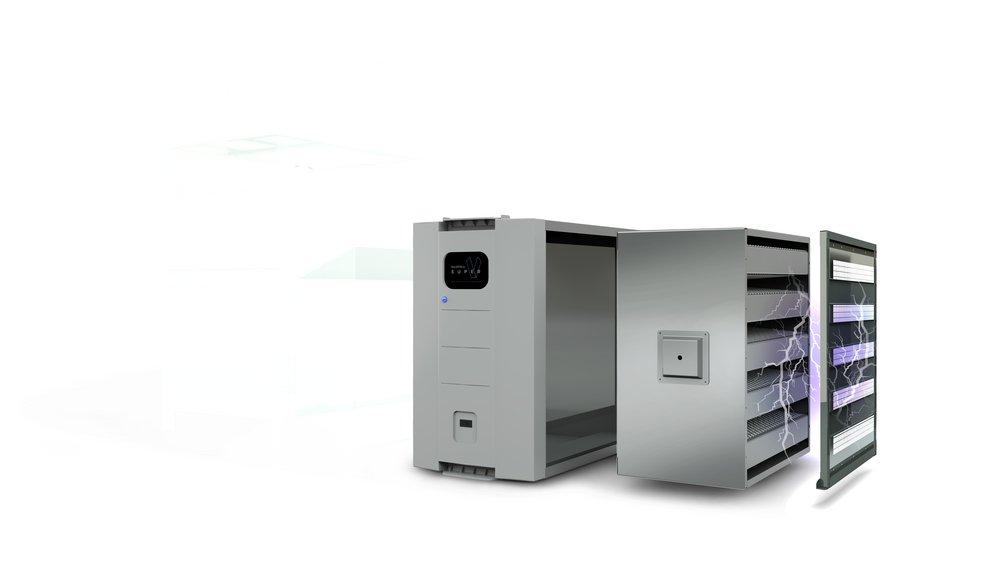 HealthWay HVAC/R Systems Metal and Plastic Electronic Air Cleaner 