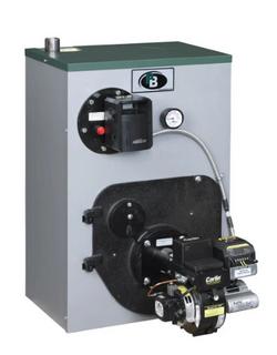 Cast Iron Oil Boiler &ndash; 3 Section - 85% AFUE, Tankless Coil