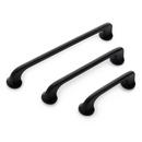 Signature Hardware Black 9 in. Solid Brass Cabinet Pull 