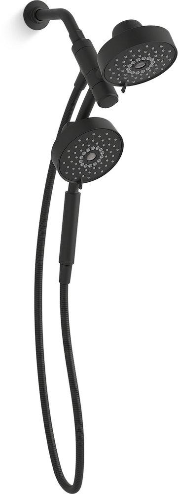 KOHLER Matte Black Multi Function Hand Shower 