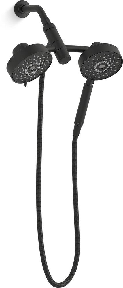 KOHLER Matte Black Multi Function Hand Shower 
