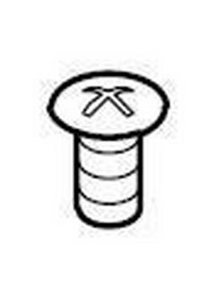 Screw in Polished Chrome