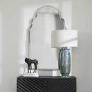 Uttermost Polished Nickel 1 x 25-1/2 in. Framed Mirror Arched in Polished Nickel 