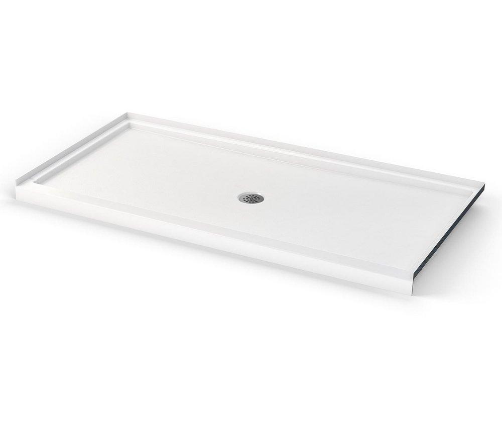 Aquatic White 72 x 36 in. Rectangle Shower Base 
