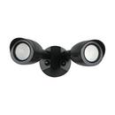 NUVO Black 8-4/25 x 4-27/50 in. 20W 2-Light 1900 Lumens 3000 Kelvin Contemporary LED Security & Flood Light 