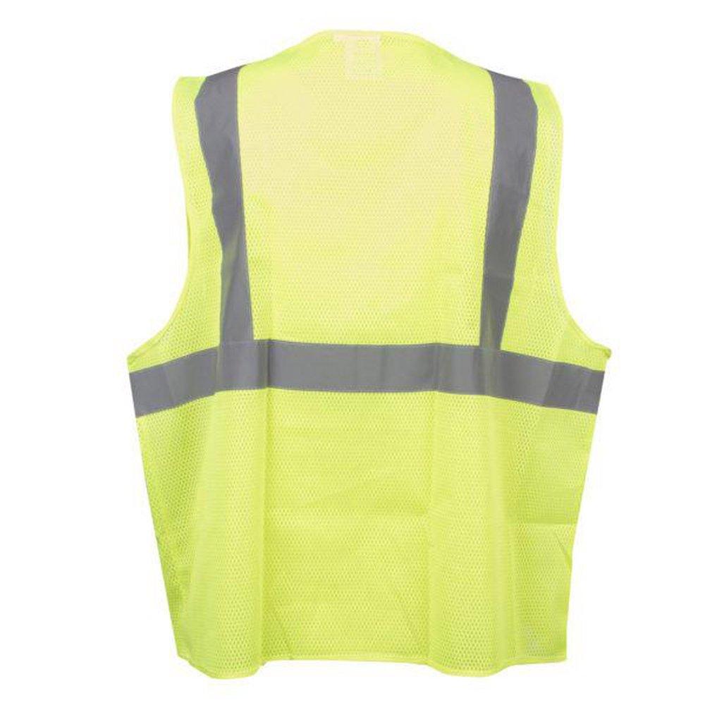 Size S Polyster Safety Vest in Lime 