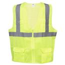 Size S Polyster Safety Vest in Lime 