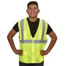 Size S Polyster Safety Vest in Lime 