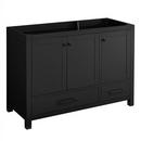 Signature Hardware Black 48 in. Floor Mount Vanity 