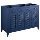 Signature Hardware Bright Navy Blue 48 in. Floor Mount Vanity 