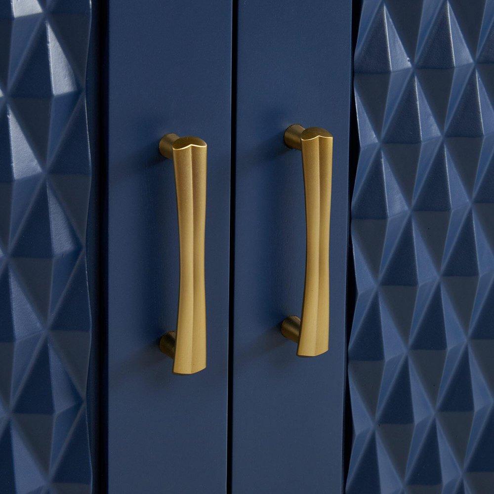 Signature Hardware Bright Navy Blue 48 in. Floor Mount Vanity 