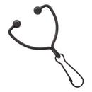 Signature Hardware Matte Black Shower Curtain Ring 