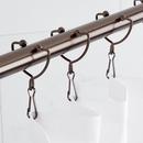 Shower Curtain Ring in Oil Rubbed Bronze