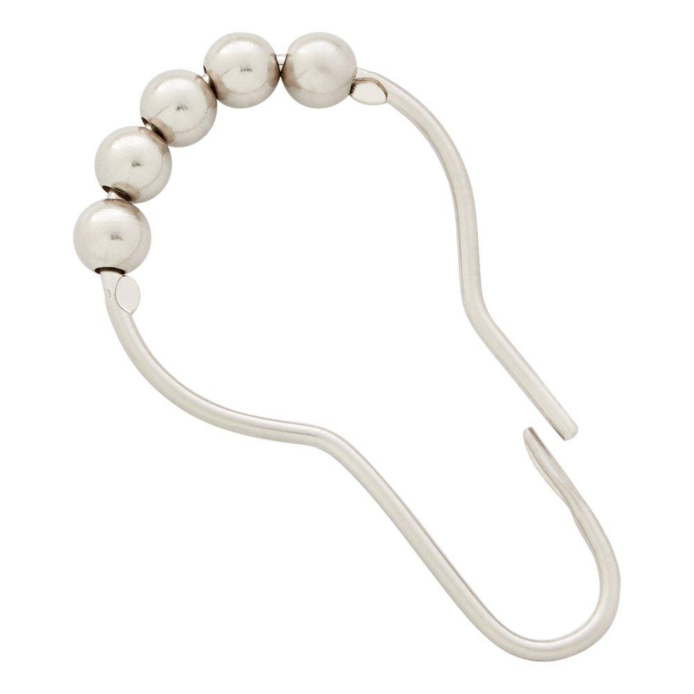 Signature Hardware Brushed Nickel Shower Curtain Ring 