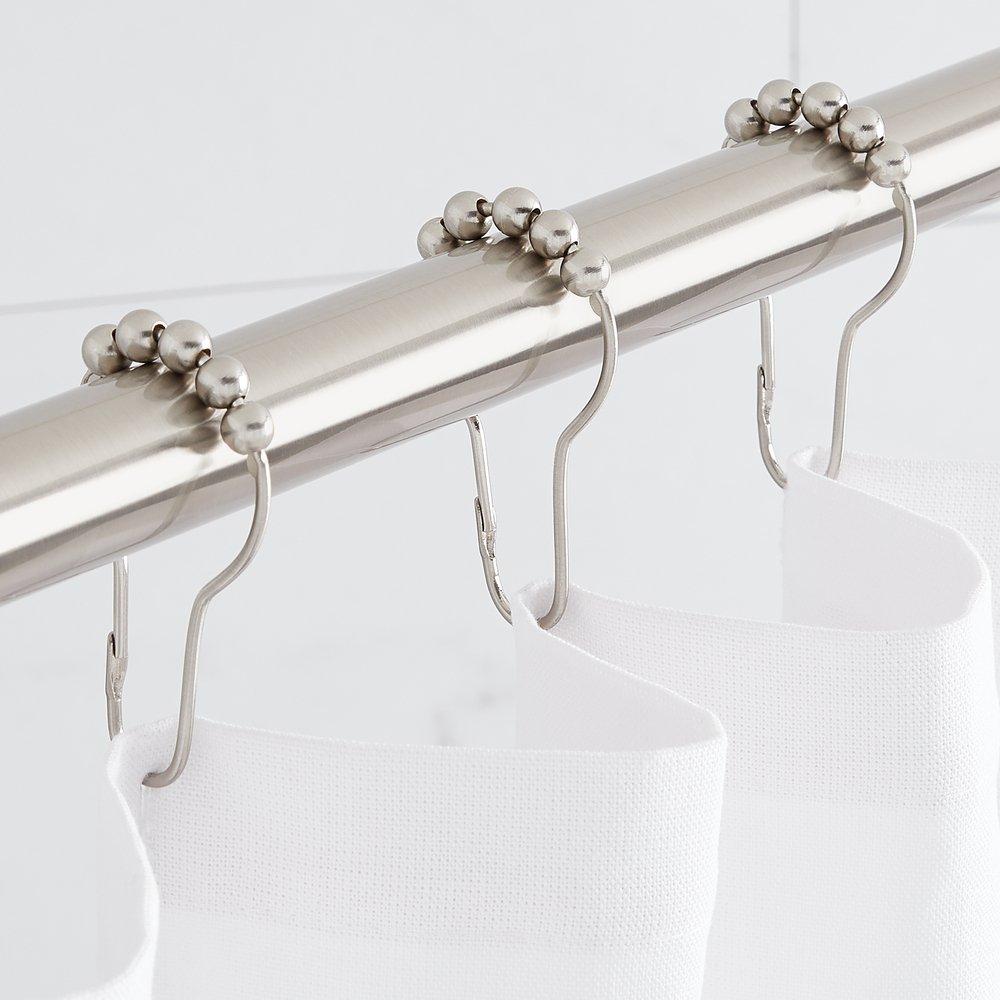 Signature Hardware Brushed Nickel Shower Curtain Ring 