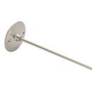 Signature Hardware Brushed Nickel 36 in. Shower Rod 