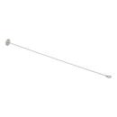 Signature Hardware Brushed Nickel 36 in. Shower Rod 