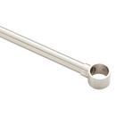 Signature Hardware Brushed Nickel Shower Rod 