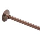 Signature Hardware Oil Rubbed Bronze Shower Rod 